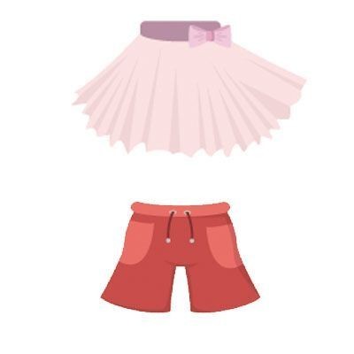 Gonne e shorts per bambina da 4 a 16 anni